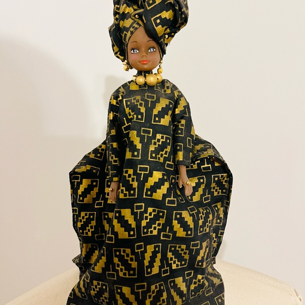 Vintage Decorative African-Inspired Air Freshener doll ✨